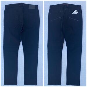 New GUESS Slim Tapered Moto Jeans SZ 32